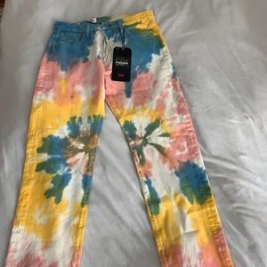New Levis tie dye jeans